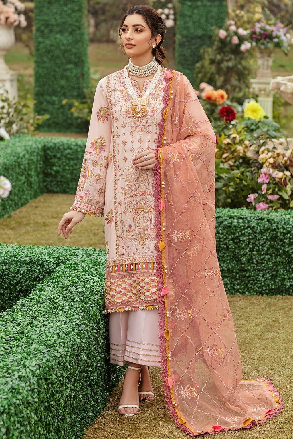 Afrozeh Garden of Eve Lawn Collection 2022 – Sophea - Image 5