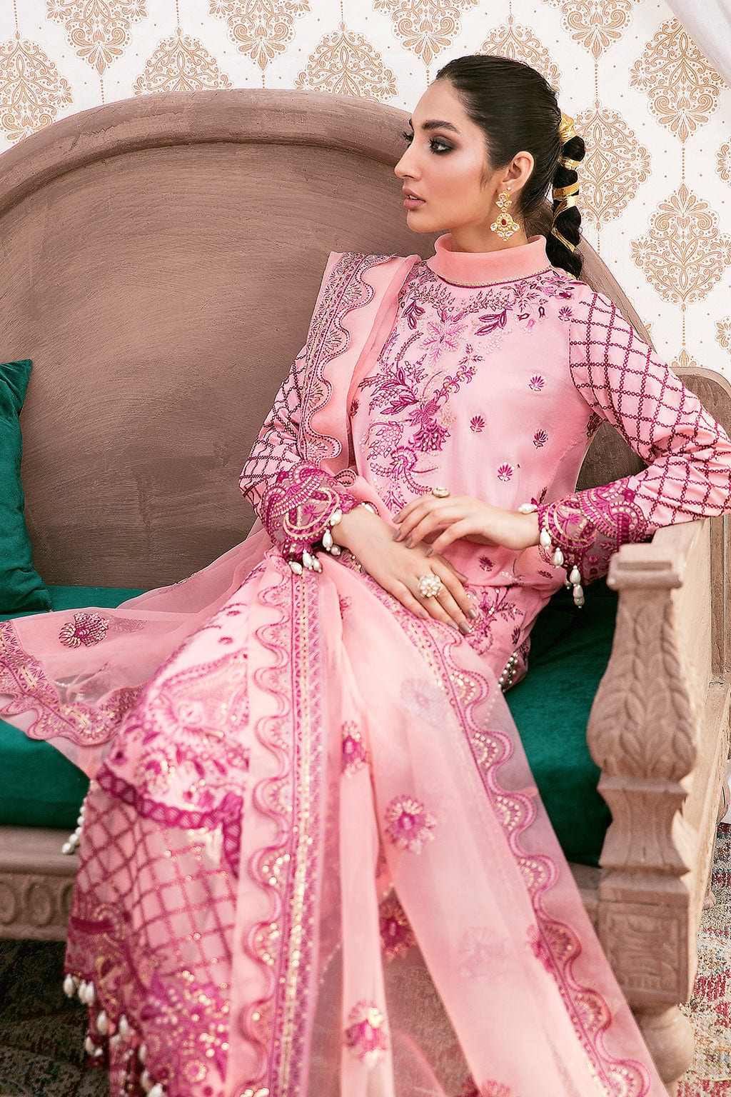 Afrozeh Gul Bahaar Festive Collection 2022 – MEHR - Image 4