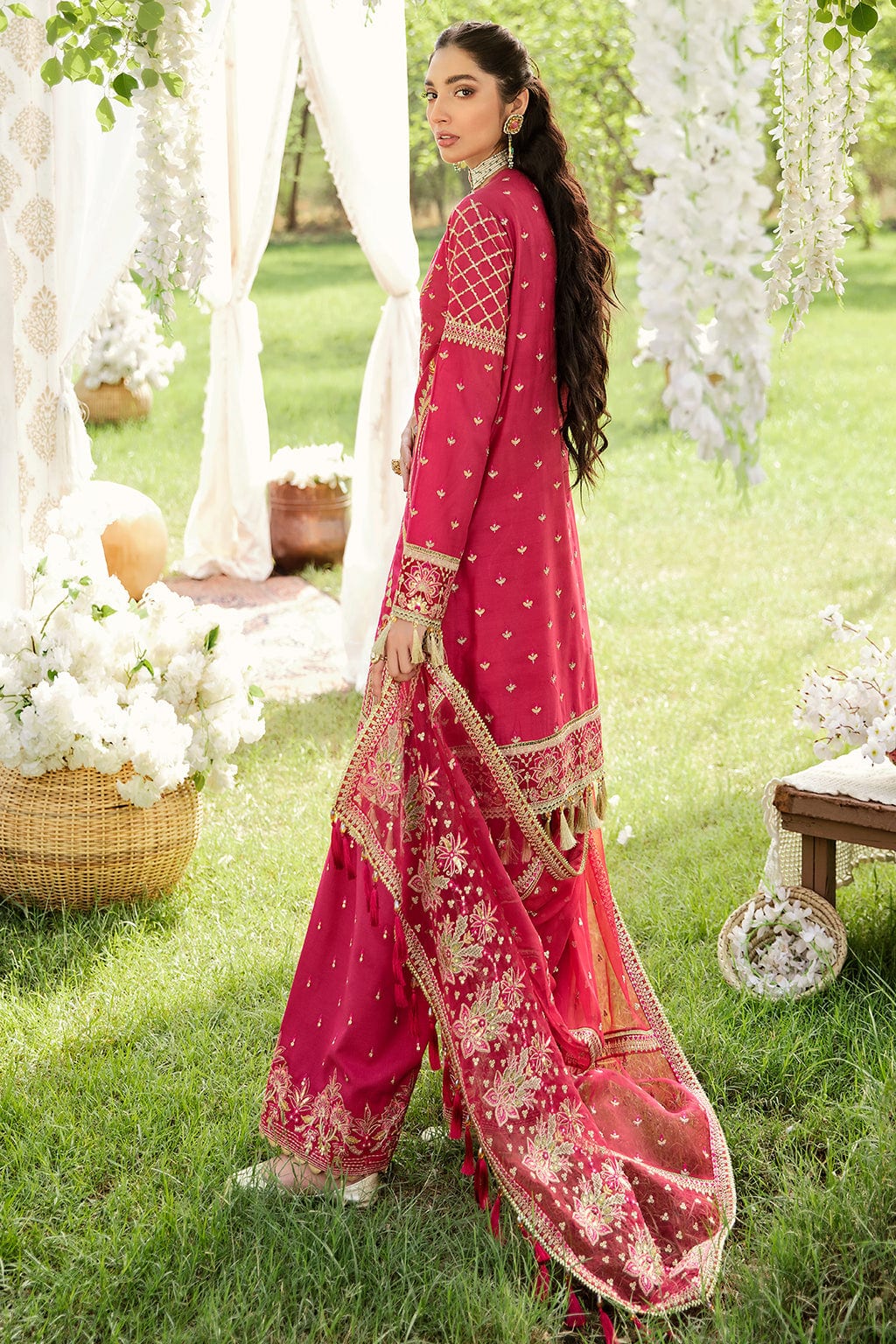 Afrozeh Gul Bahaar Festive Collection 2022 – MEHRNAZ - Image 6