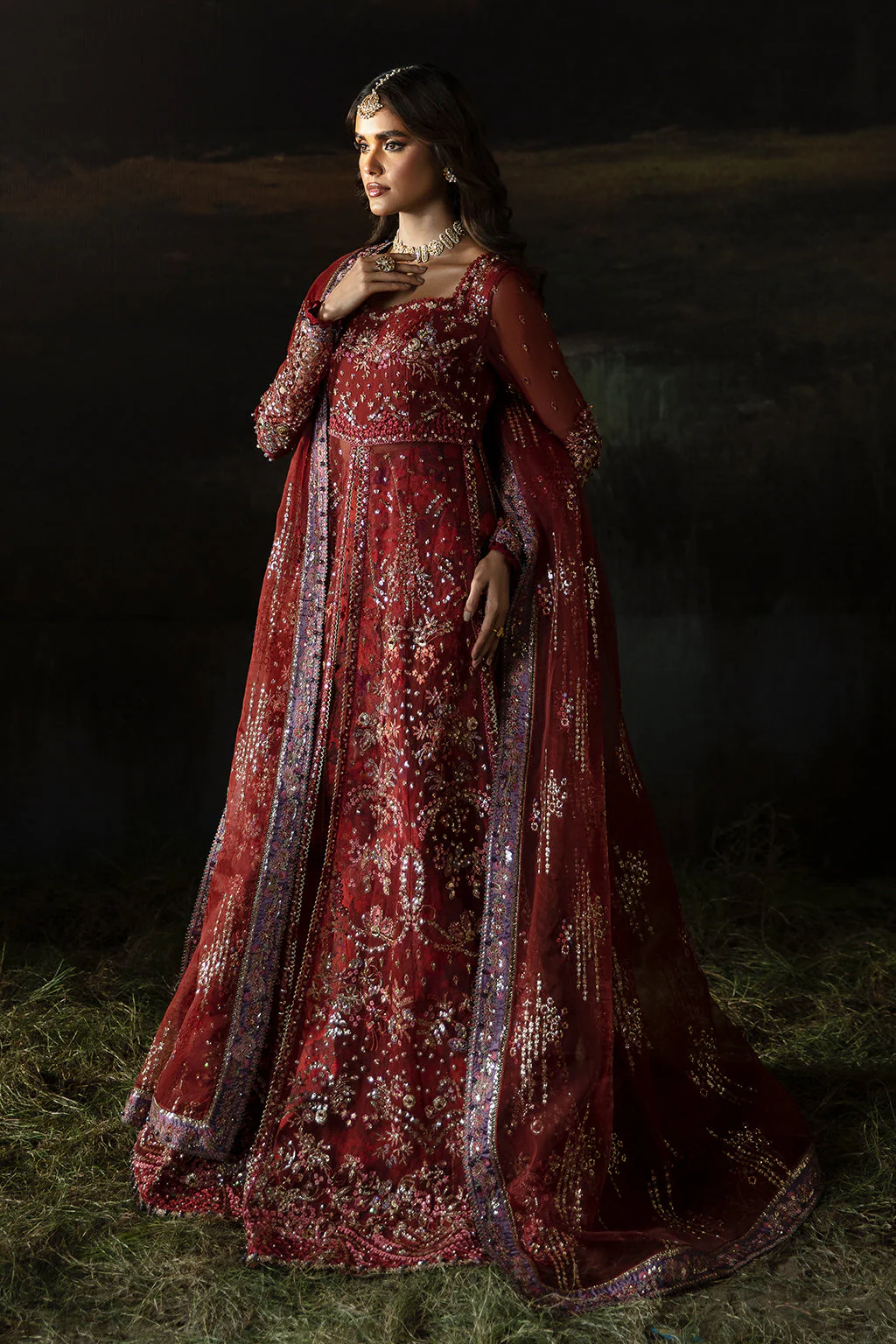 Afrozeh Hayat Luxury Wedding Formals – Anaya - Image 4