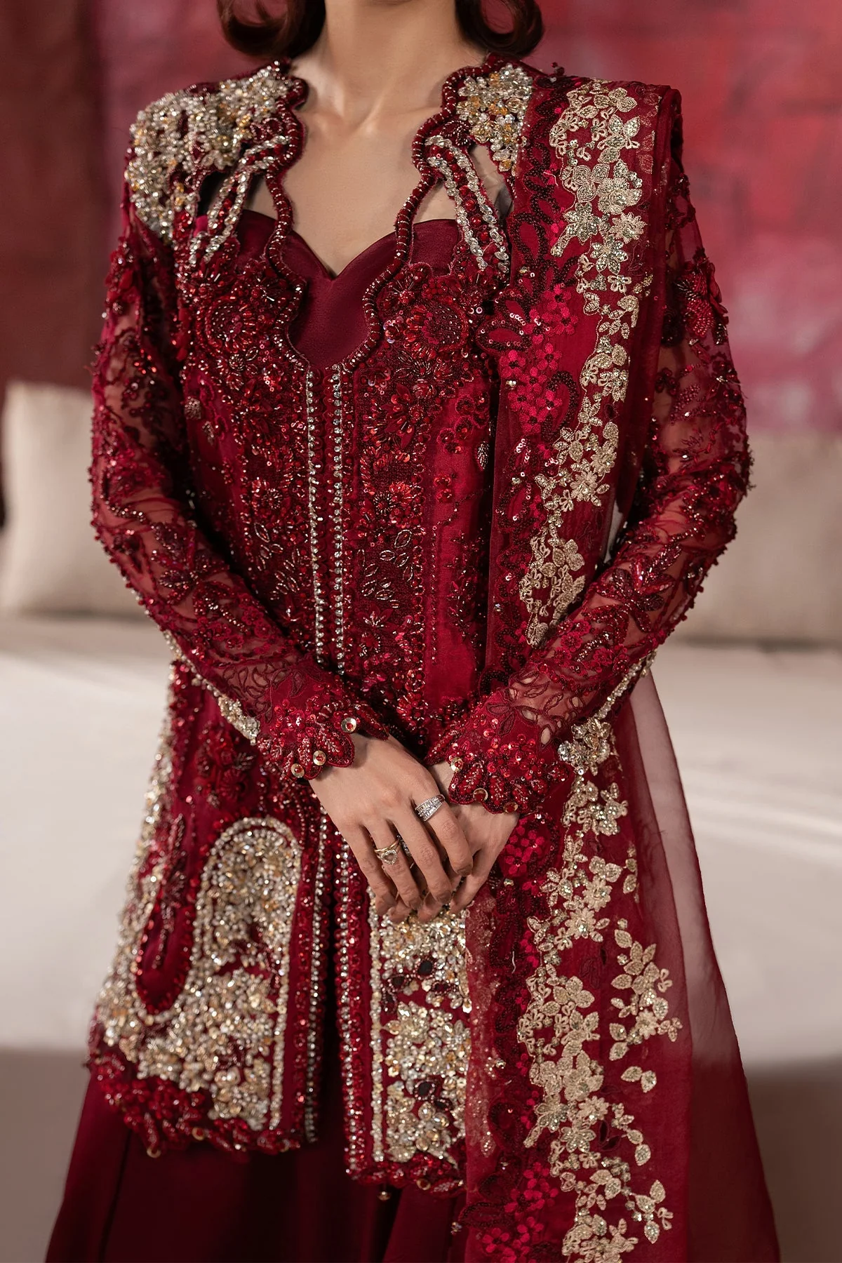 Afrozeh Hayat Luxury Wedding Formals – Rawayaat - Image 3