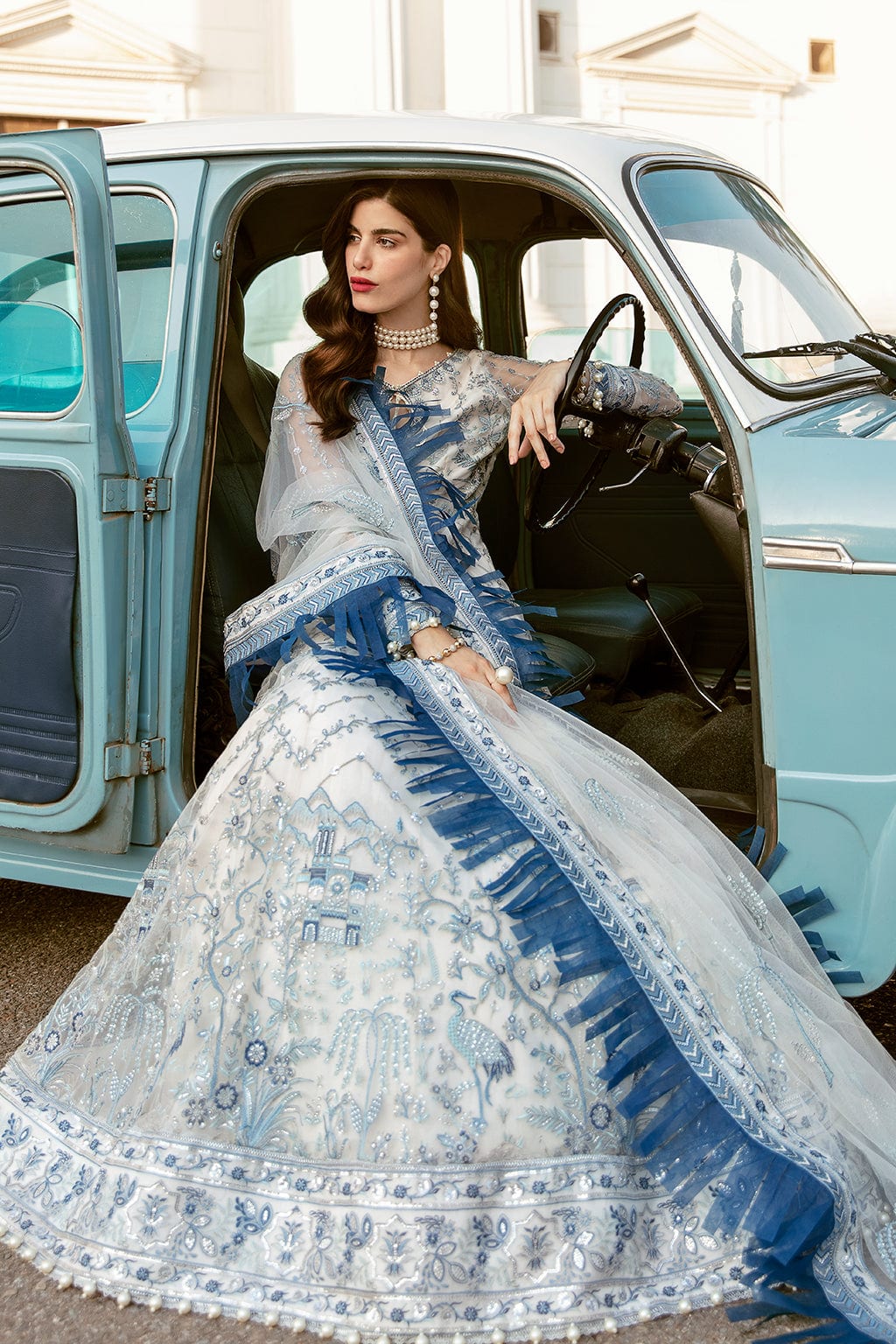 Afrozeh La Fuchsia Luxury Formal Collection 2022 – Celestial Dream - Image 3