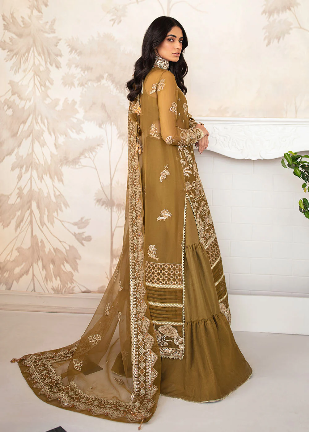 Afrozeh La Fuchsia Luxury Formal Collection – Emaline - Image 7