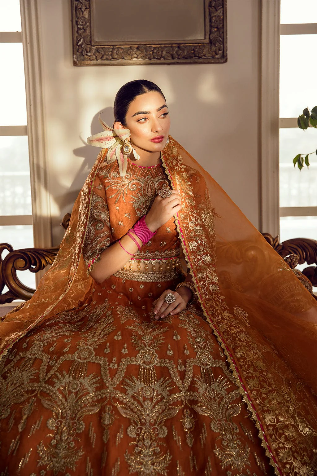 Afrozeh La Fuchsia Wedding Edit 2022 – ORIANA - Image 7