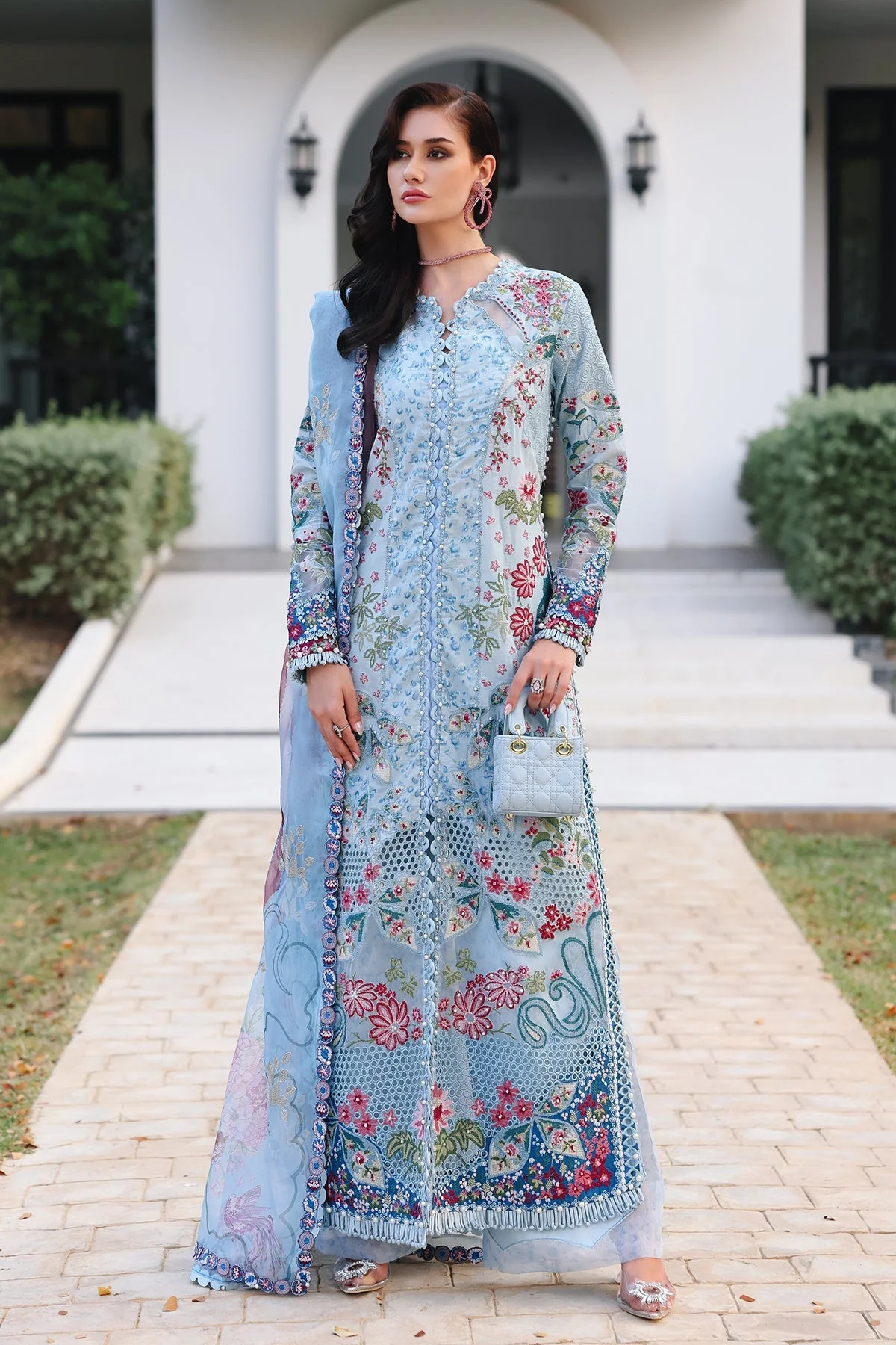 Afrozeh Eid Luxury Lawn – Presta - Image 2