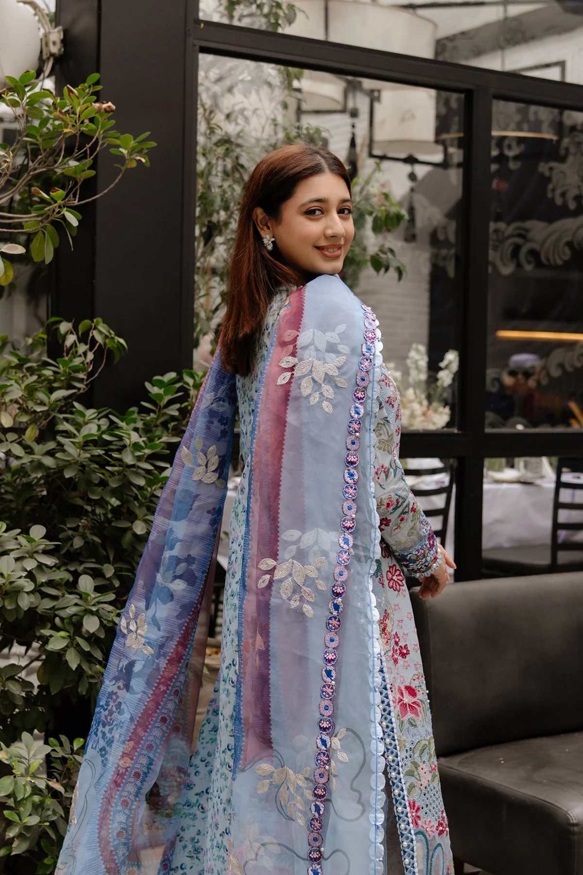 Afrozeh Eid Luxury Lawn – Presta - Image 3