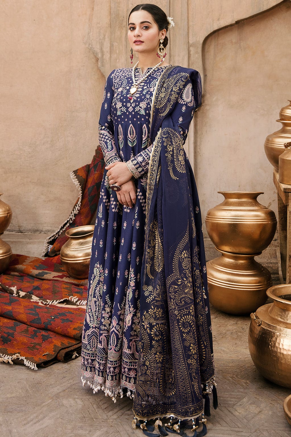 Afrozeh Shabnami Festive Lawn Collection 2022 – Durkhanai