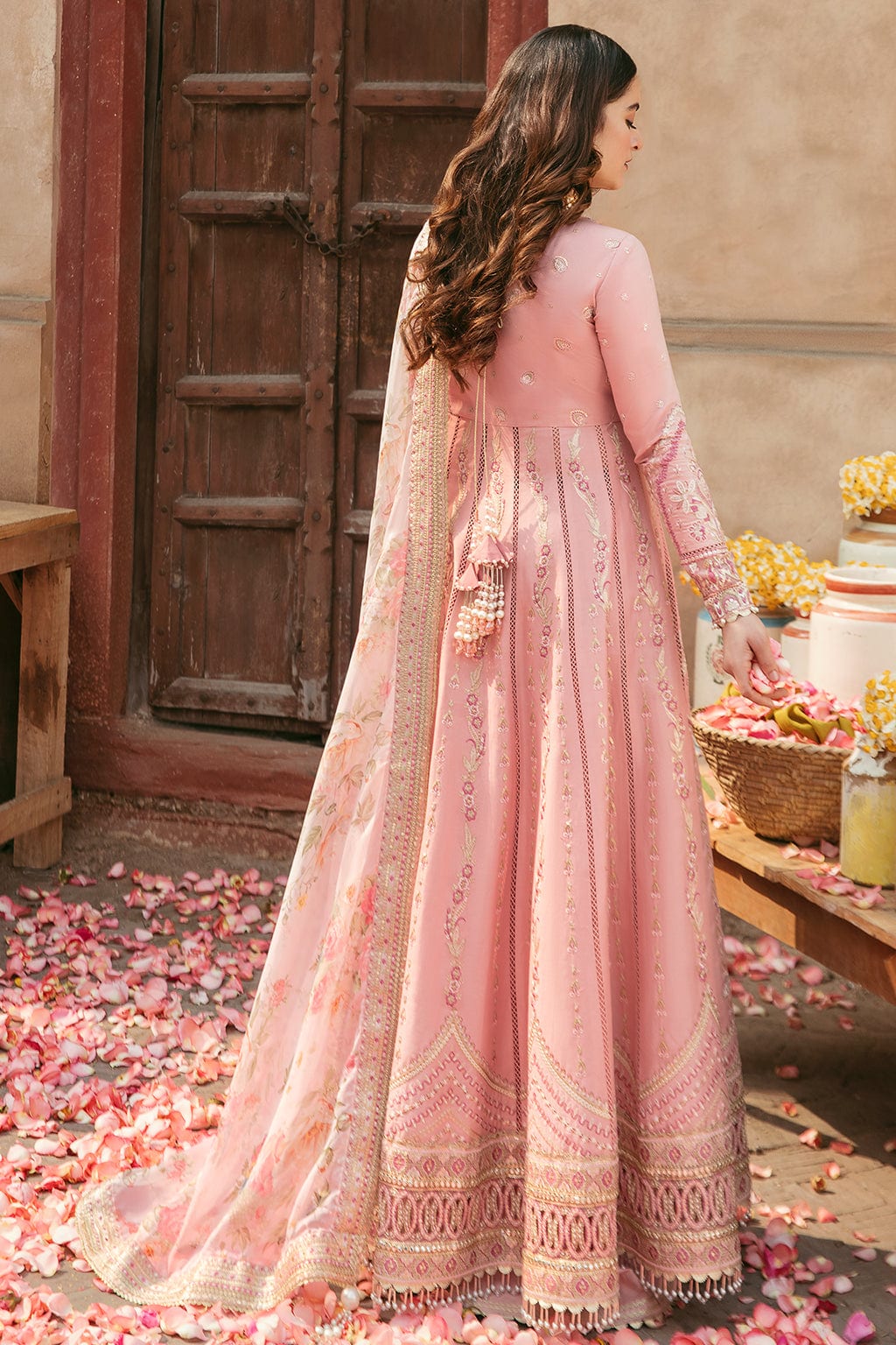 Afrozeh Shabnami Festive Lawn Collection 2022 – Pareesa - Image 3