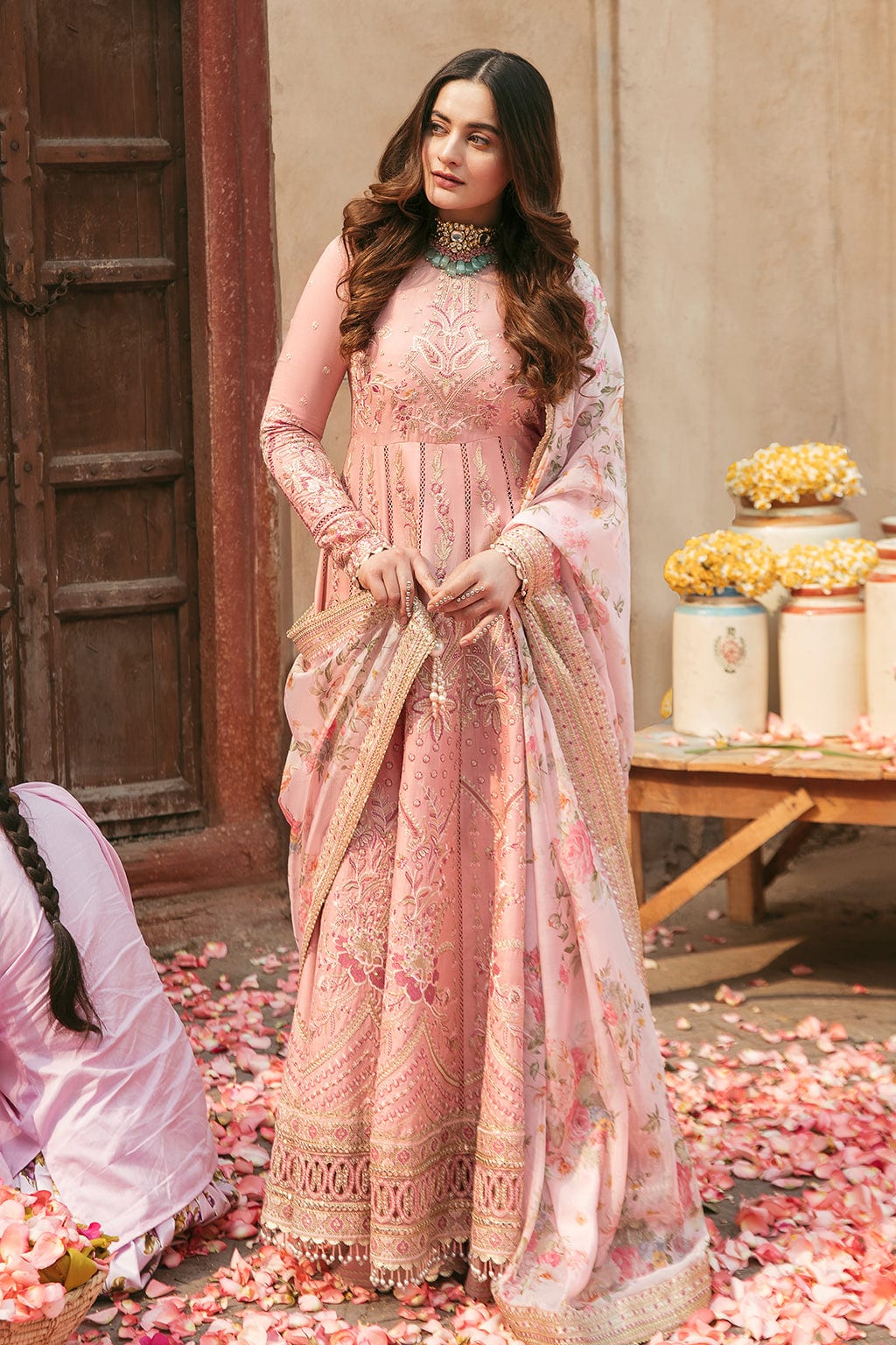 Afrozeh Shabnami Festive Lawn Collection 2022 – Pareesa - Image 5