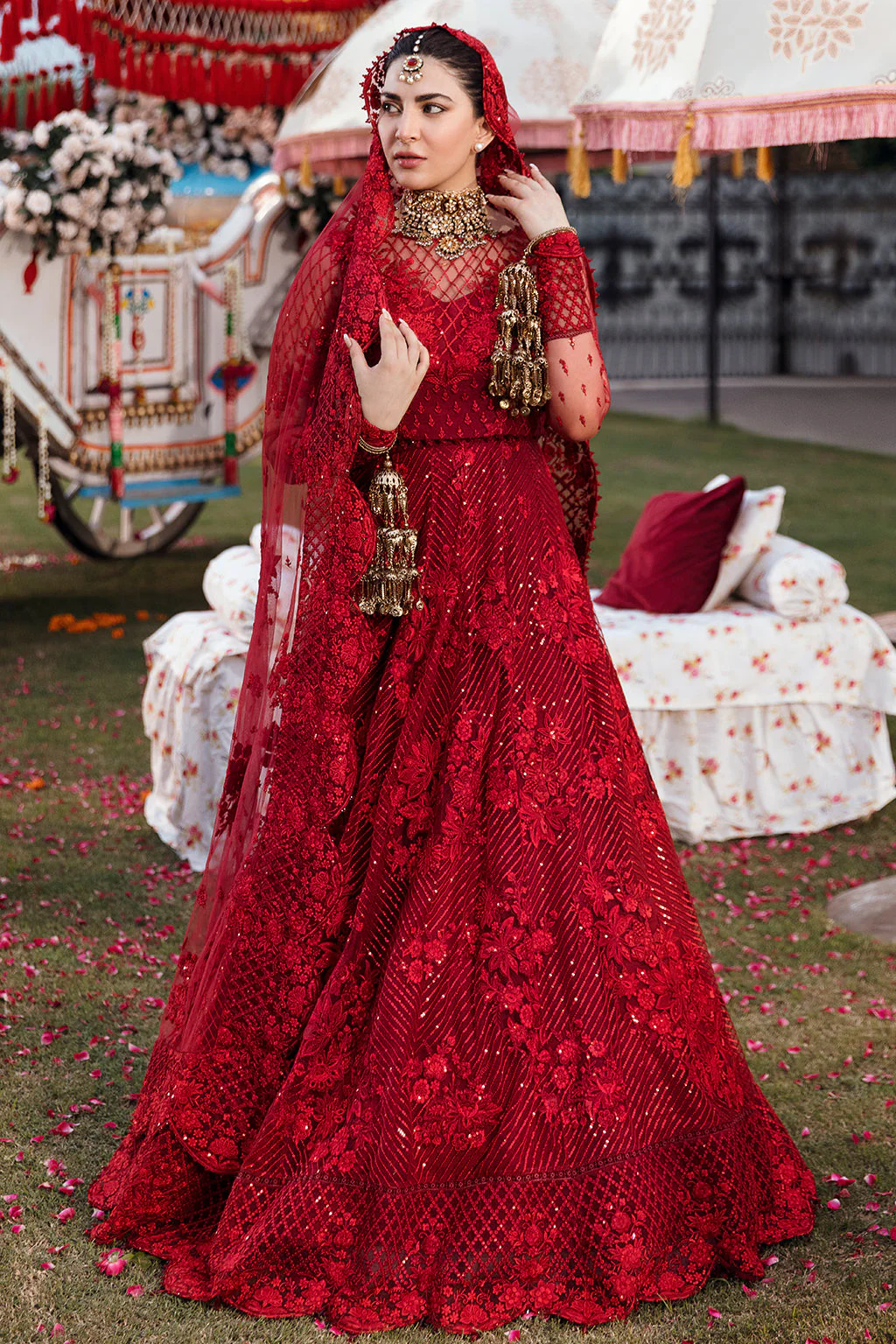 Afrozeh Shehnai Luxury Wedding Formals – AFREEN - Image 2
