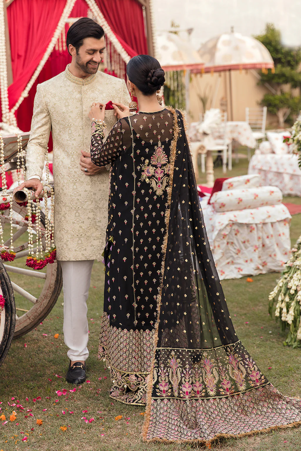Afrozeh Shehnai Luxury Wedding Formals – MEHRZAD - Image 3