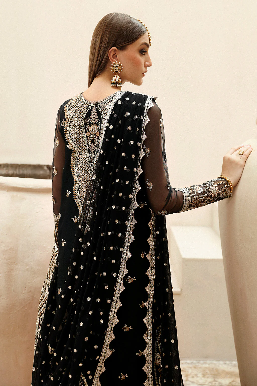 Afrozeh Shehnai Luxury Wedding Formals – Reshma - Image 4