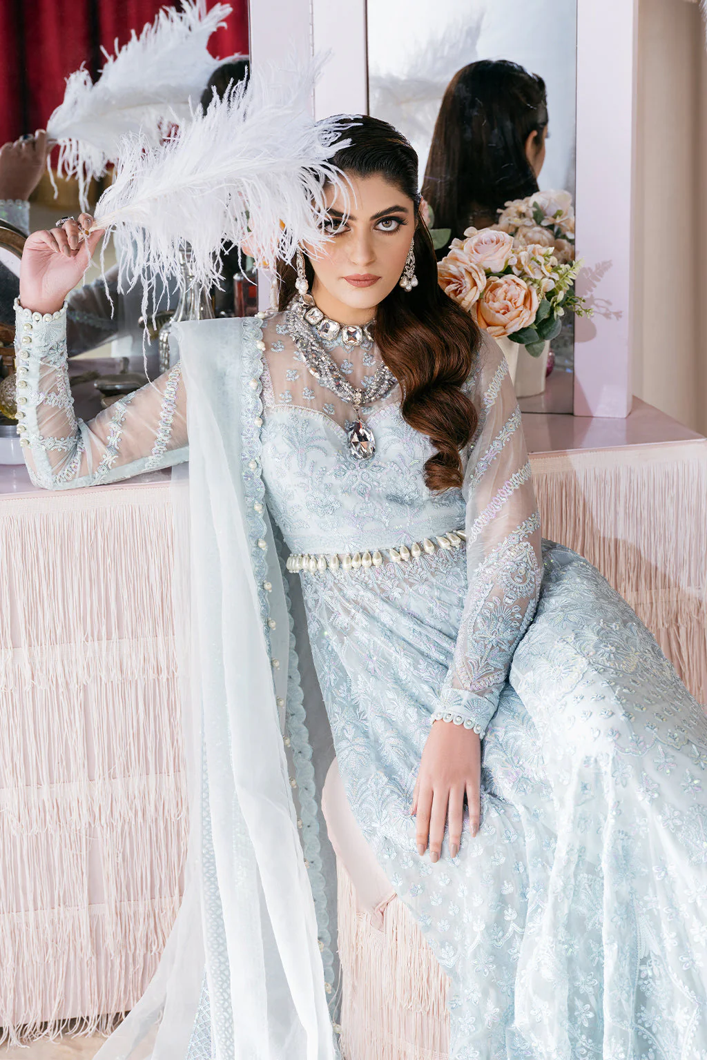 Afrozeh Starlet Luxury Formal Collection – Gossamer - Image 2
