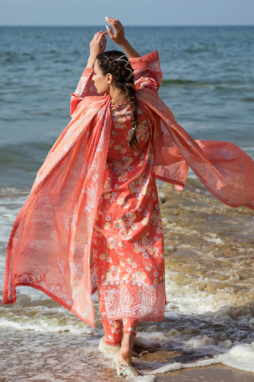 Afrozeh Summer Together Lawn Collection – Jasmine - Image 2