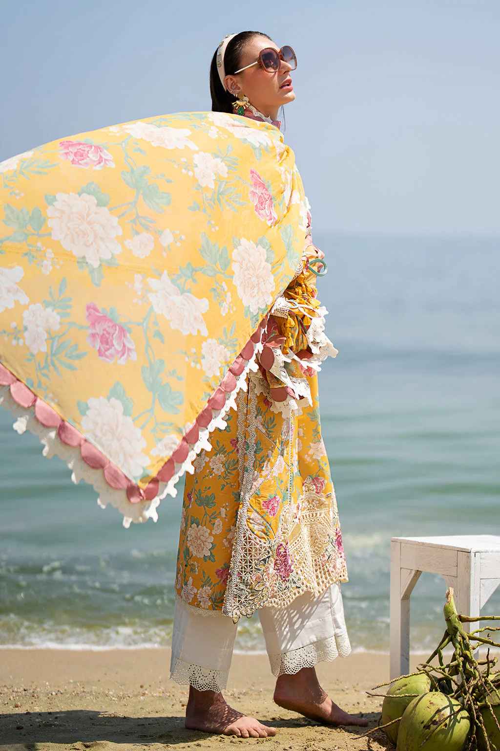 AJR Alif Signature Luxury Lawn by Abbas Jamil Rajpoot – Sunlit - Image 6
