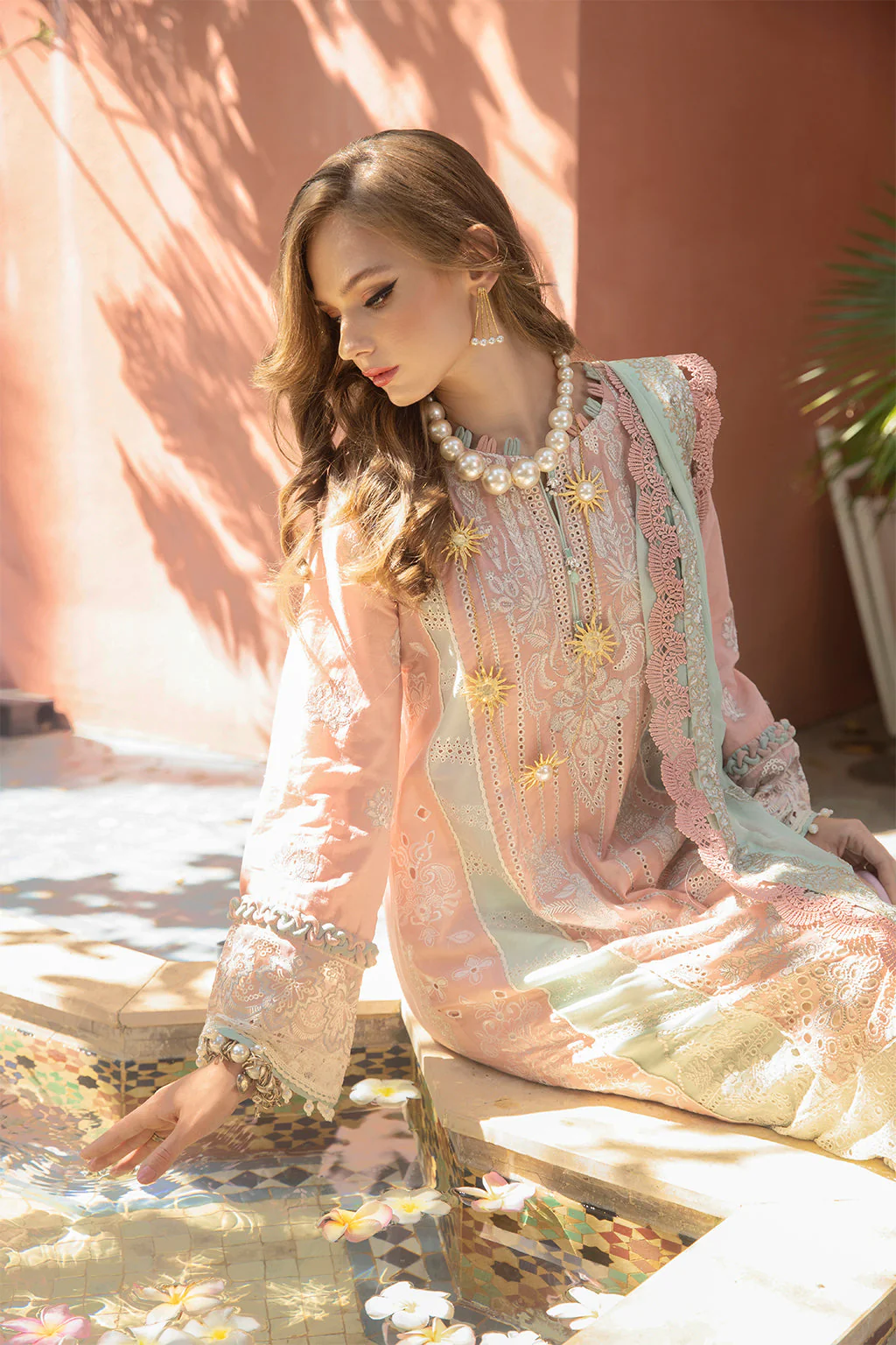 AJR Moksha Alif Luxury Lawn Collection – Ruhay - Image 7