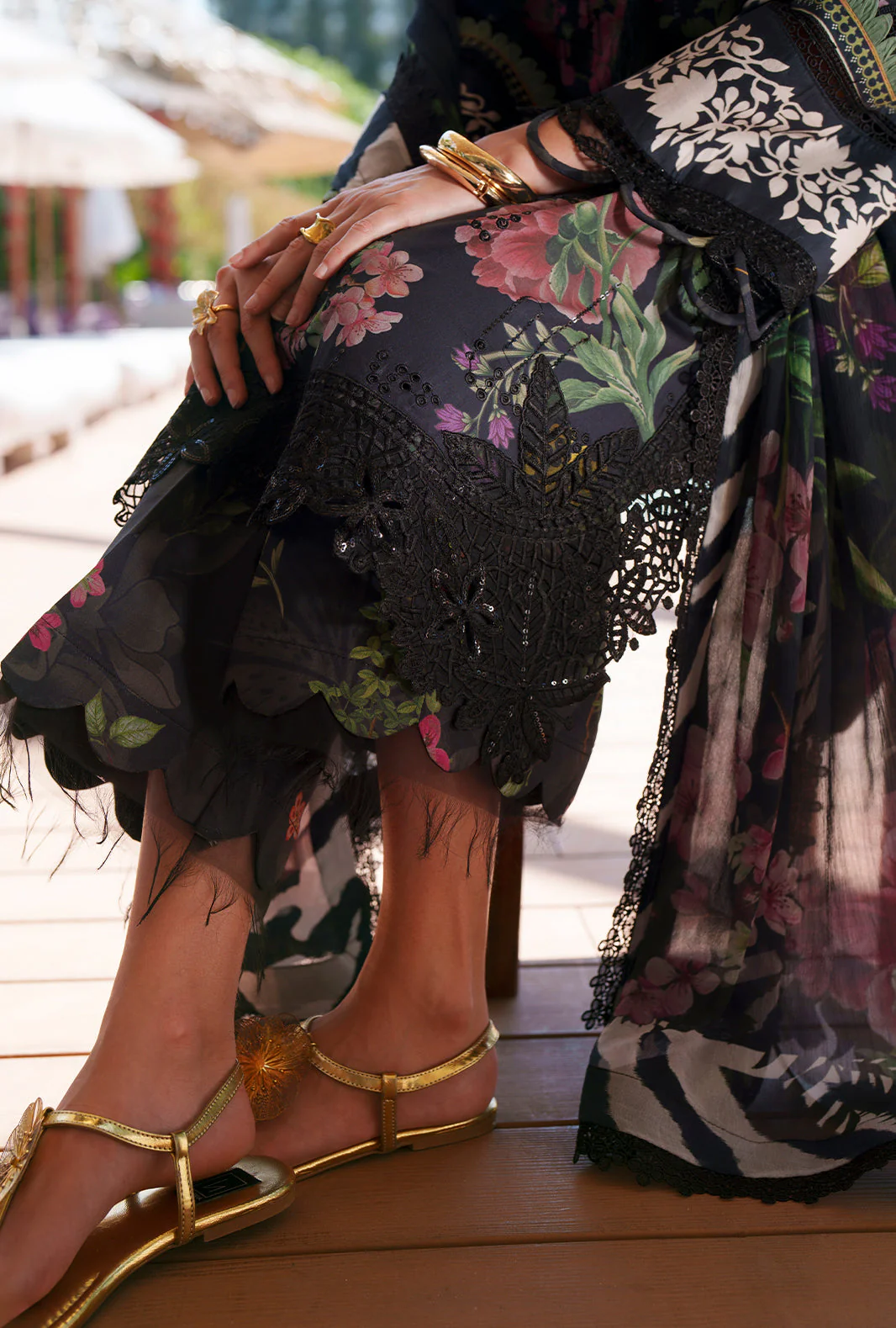 AJR Printed Chikankari Lawn – Vera - Image 12