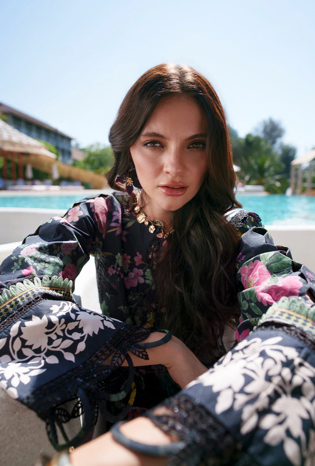 AJR Printed Chikankari Lawn – Vera - Image 5