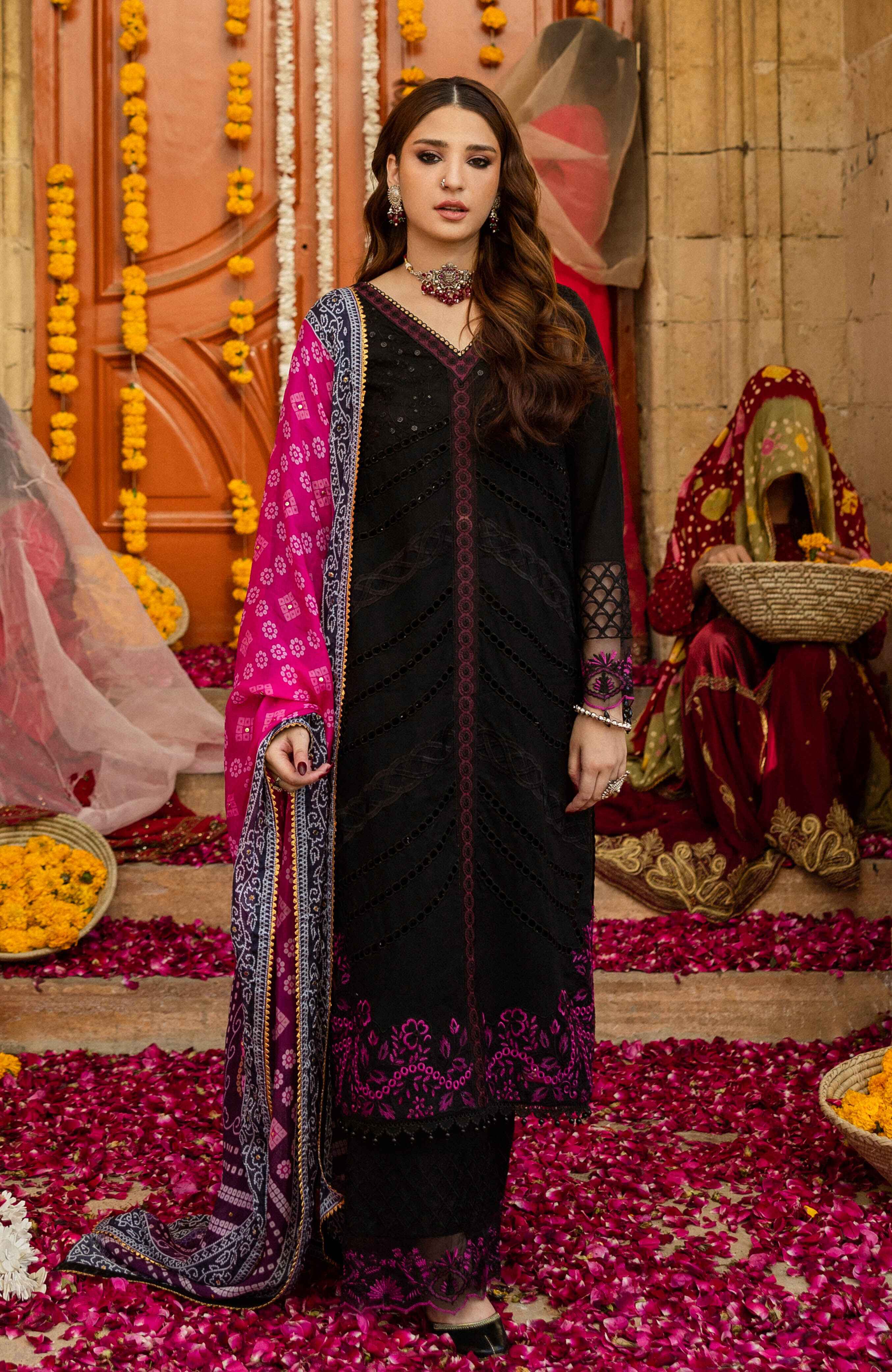 Al Zohaib Bandhani Lawn - The Tale of Jaipur – BTJ-25-06 - Image 2