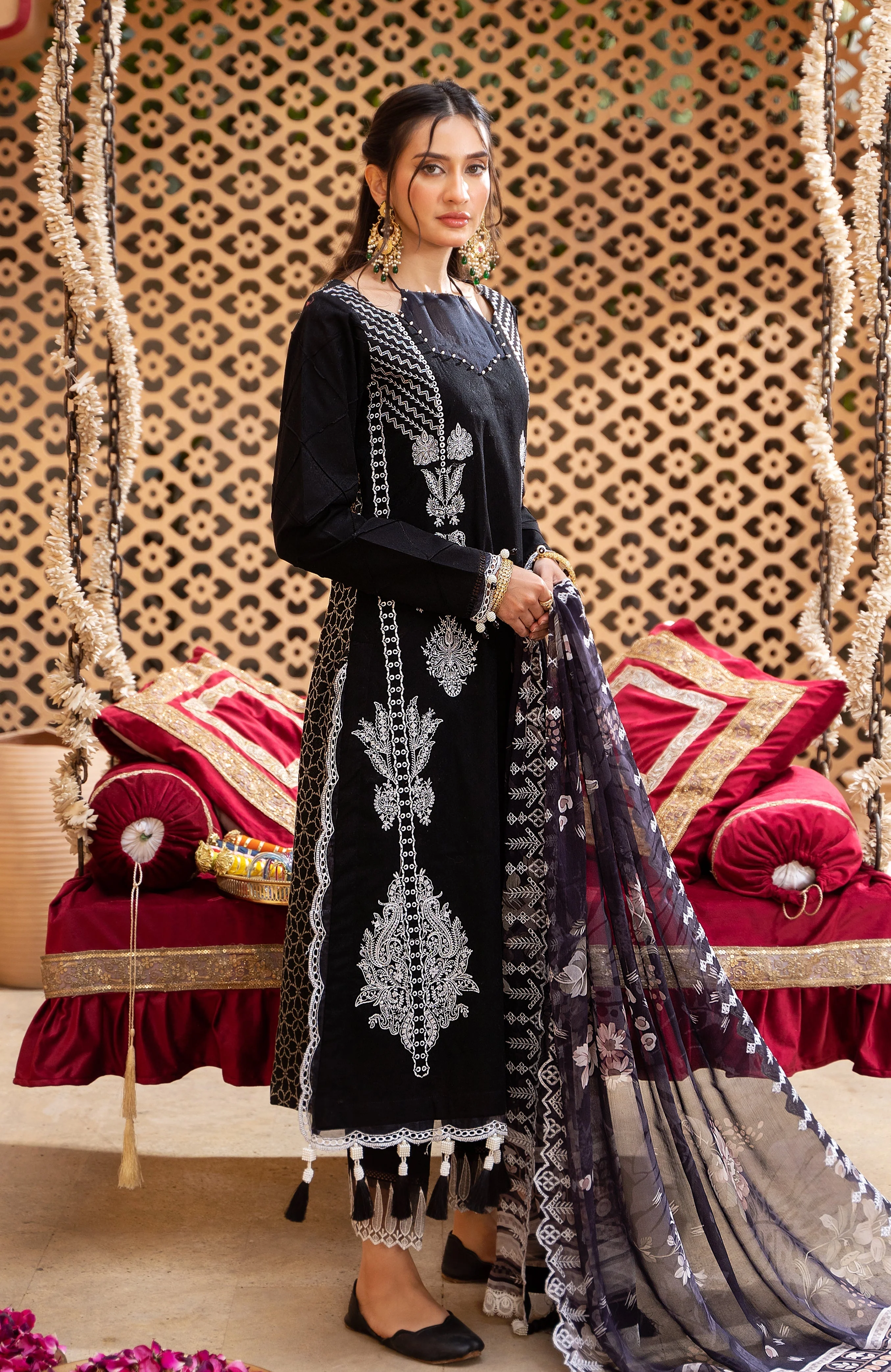Al Zohaib Sunshine Bloom Eid Lawn Collection – SBP-24-07 - Image 2
