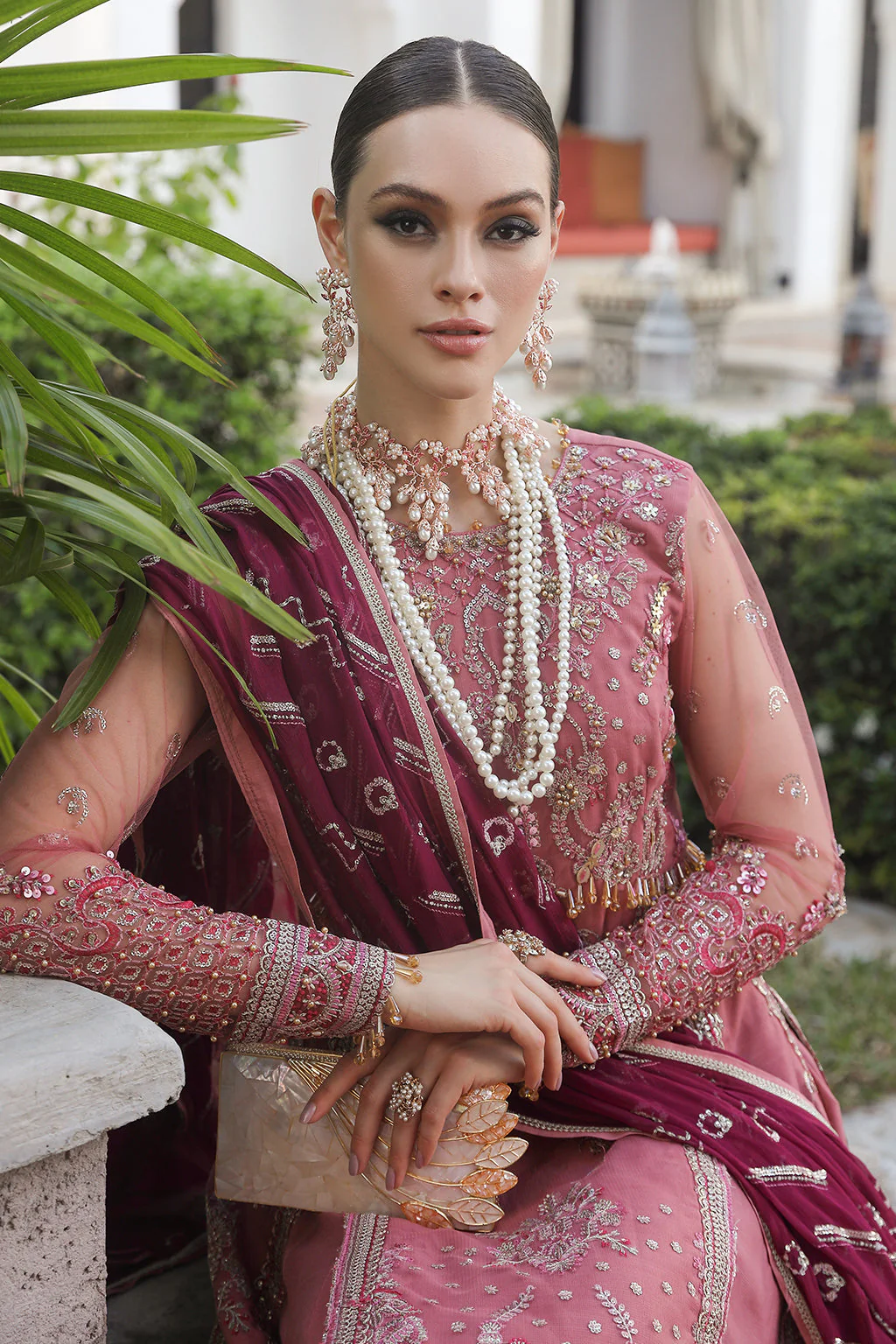 Alif by AJR Couture Luxury Formal Collection – Pink Oasis - Image 6