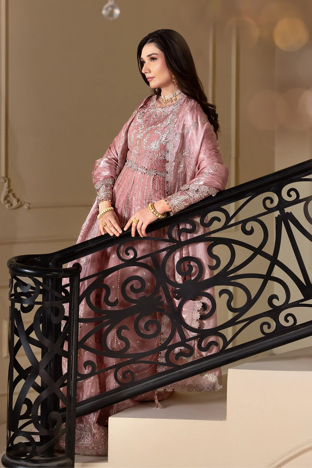 Alizeh Aaina Sheesha Silk Formals – AF-SS-2240-Ninay - Image 9