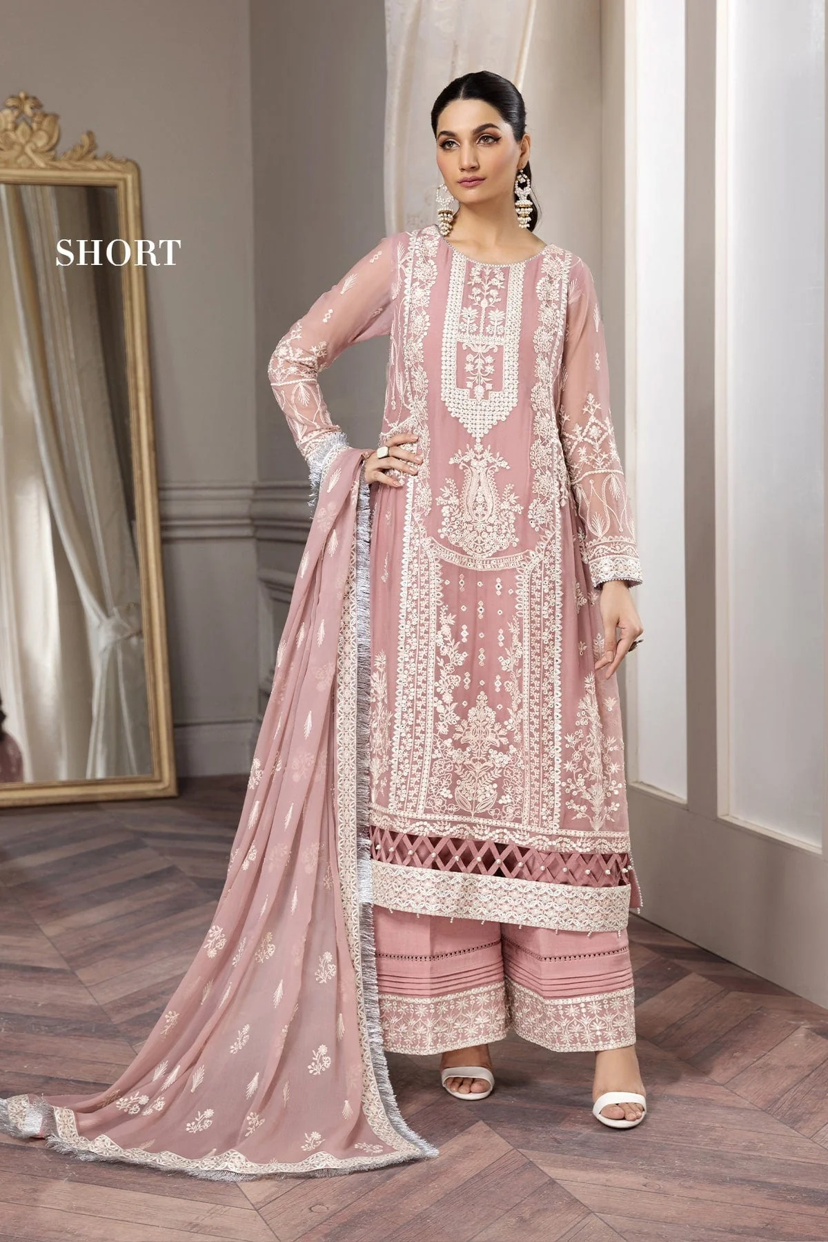 Alizeh Aqs-e-Dast Festive Chiffon Collection 2022 – Almira - Image 4
