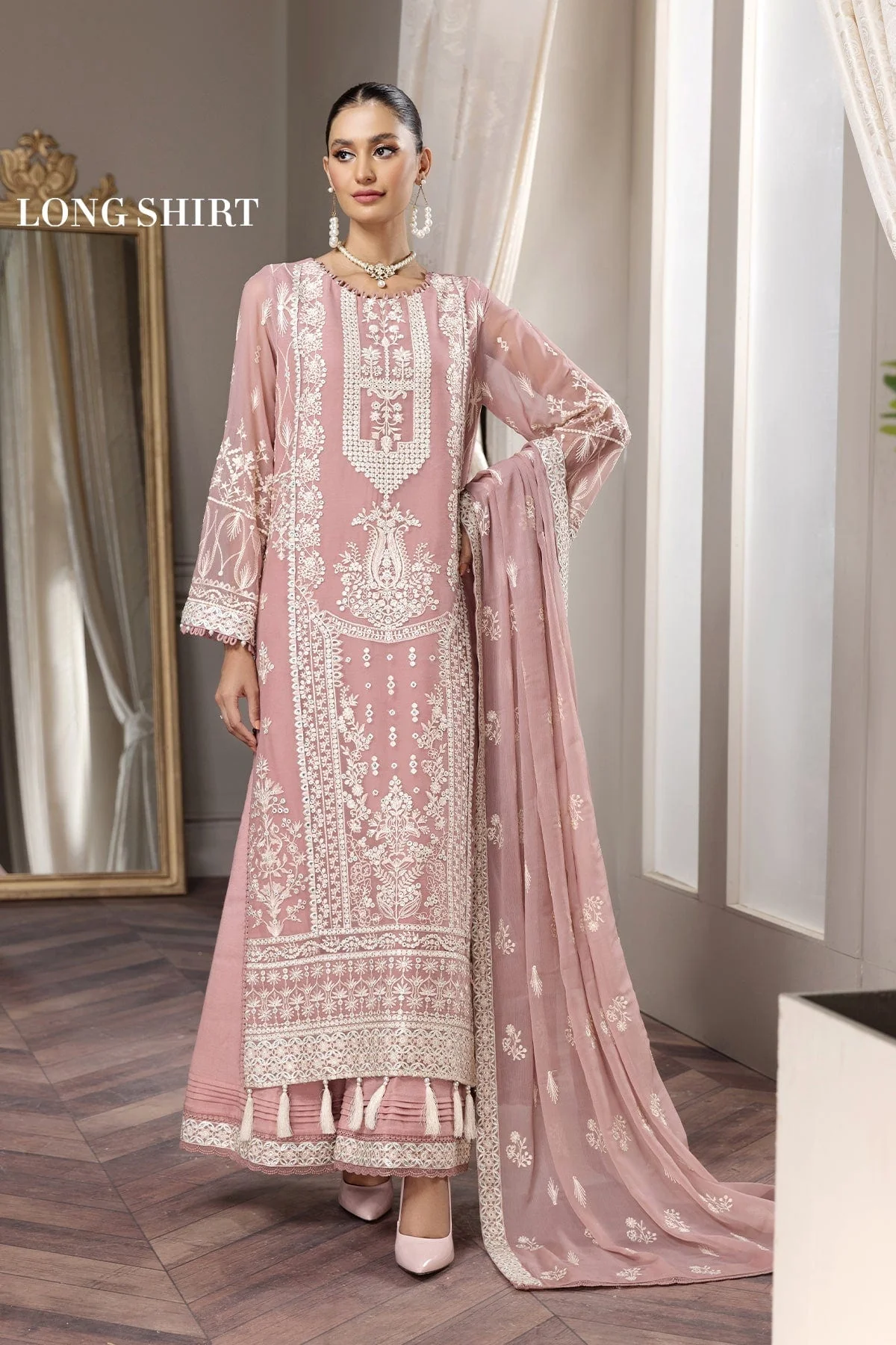 Alizeh Aqs-e-Dast Festive Chiffon Collection 2022 – Almira - Image 9