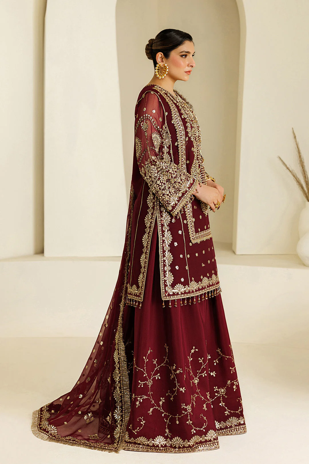 Alizeh Aymal Chiffon Formals – 4071-Lira - Image 10