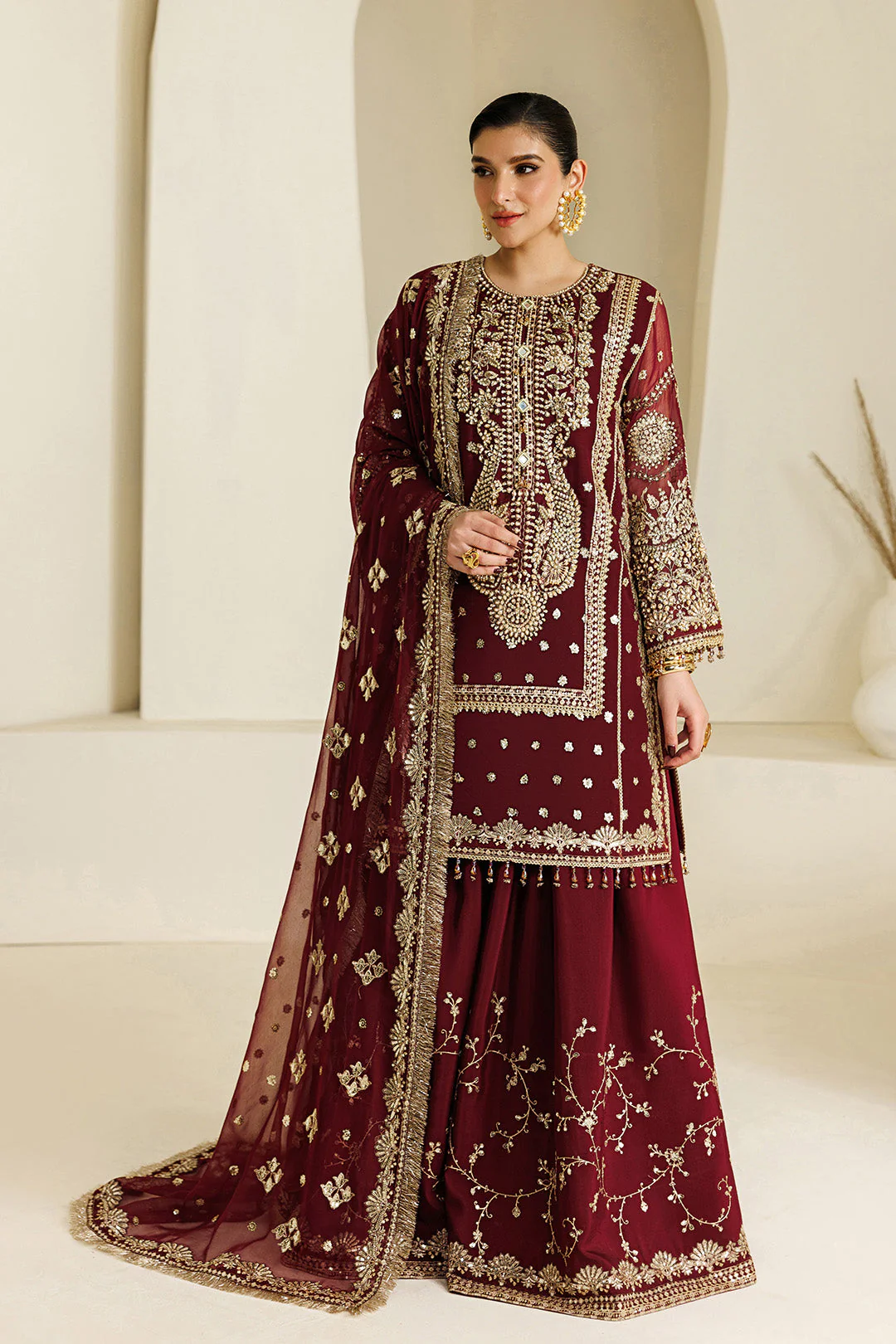 Alizeh Aymal Chiffon Formals – 4071-Lira - Image 11