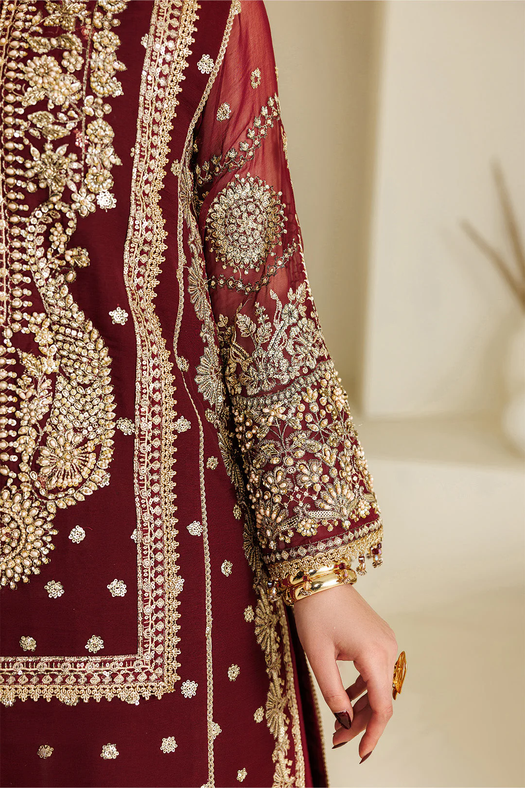 Alizeh Aymal Chiffon Formals – 4071-Lira - Image 12