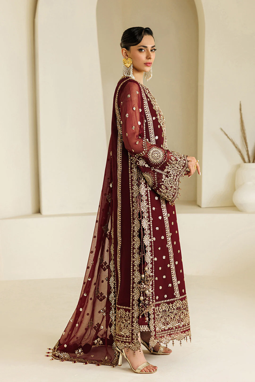 Alizeh Aymal Chiffon Formals – 4071-Lira - Image 14