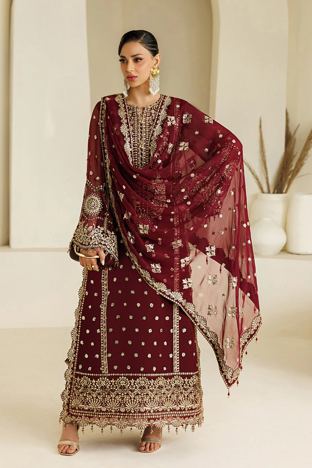 Alizeh Aymal Chiffon Formals – 4071-Lira - Image 15