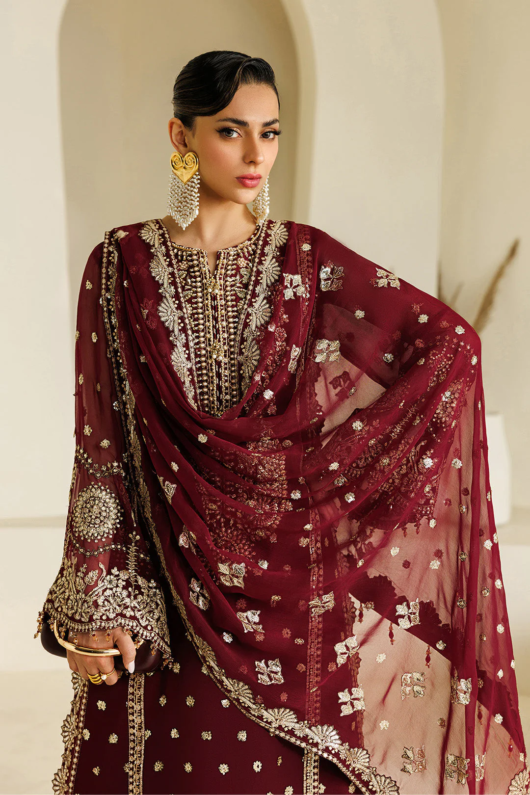 Alizeh Aymal Chiffon Formals – 4071-Lira - Image 16