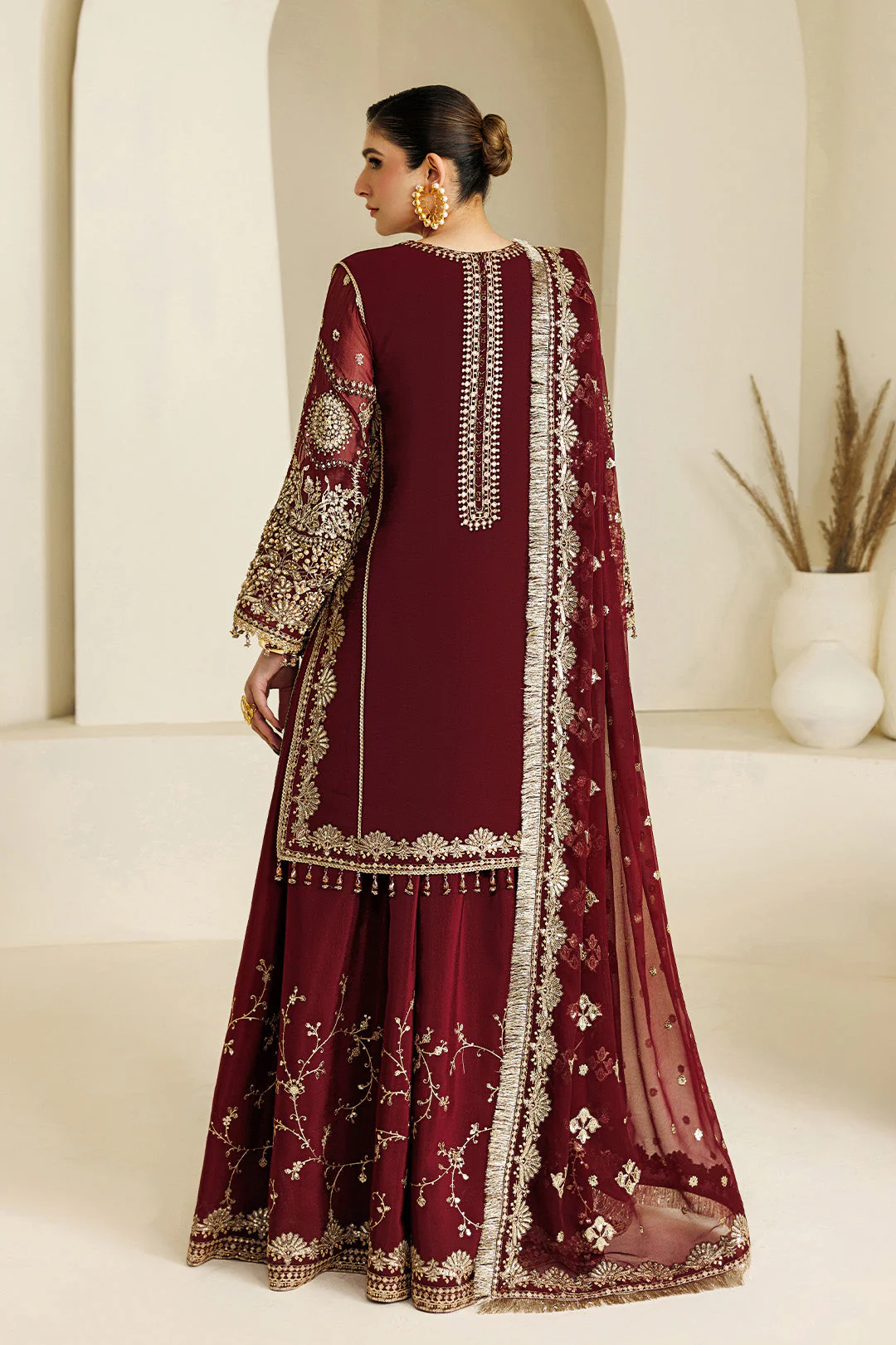 Alizeh Aymal Chiffon Formals – 4071-Lira - Image 3