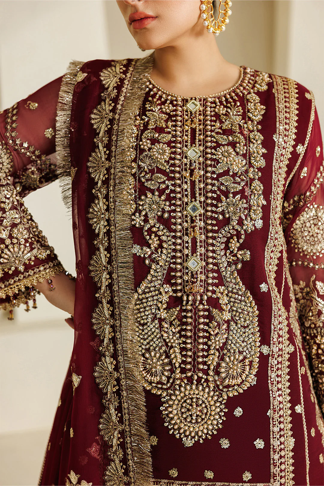Alizeh Aymal Chiffon Formals – 4071-Lira - Image 4