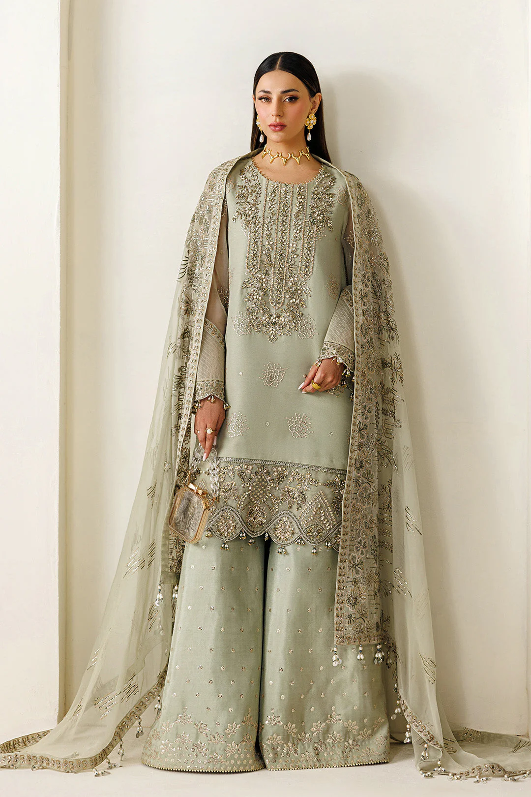 Alizeh Aymal Chiffon Formals – 4072-Javi - Image 12