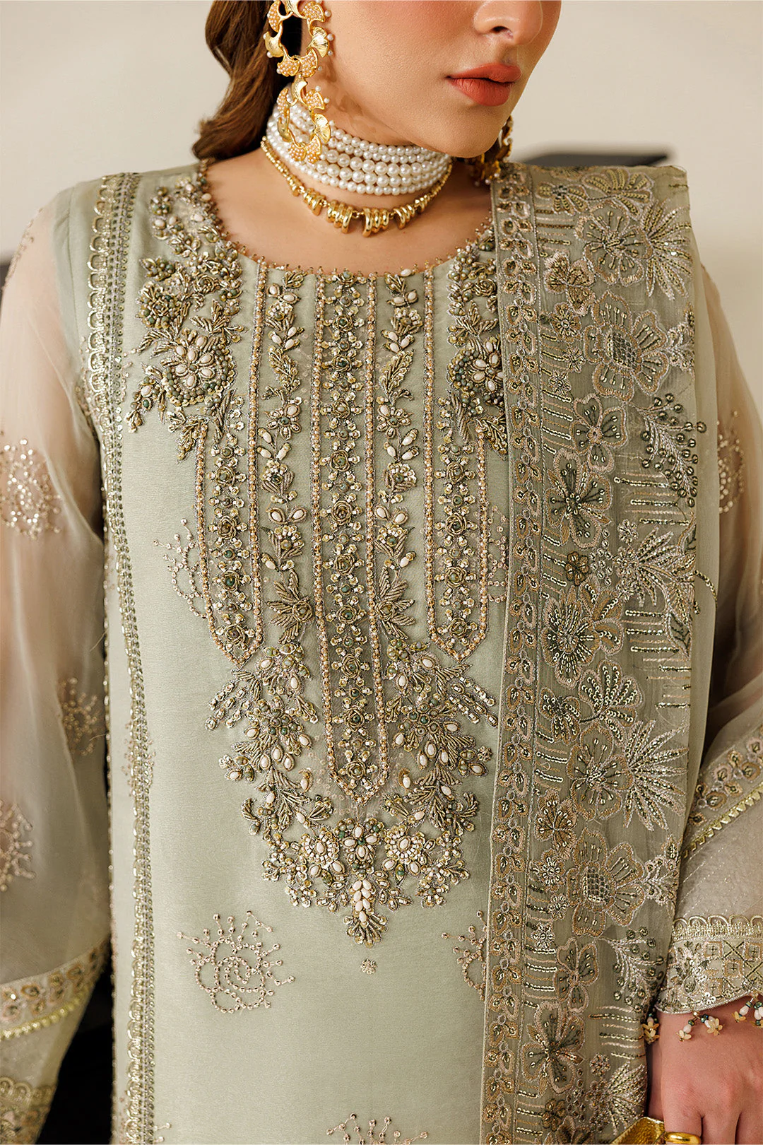 Alizeh Aymal Chiffon Formals – 4072-Javi - Image 17