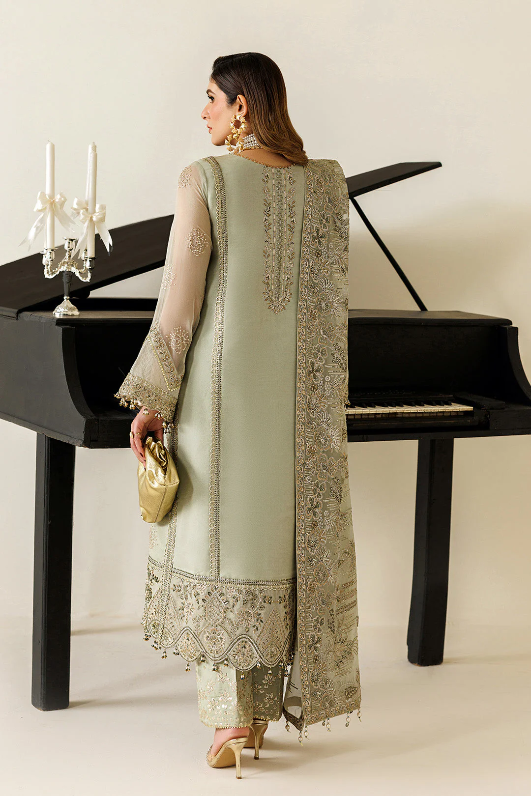 Alizeh Aymal Chiffon Formals – 4072-Javi - Image 7