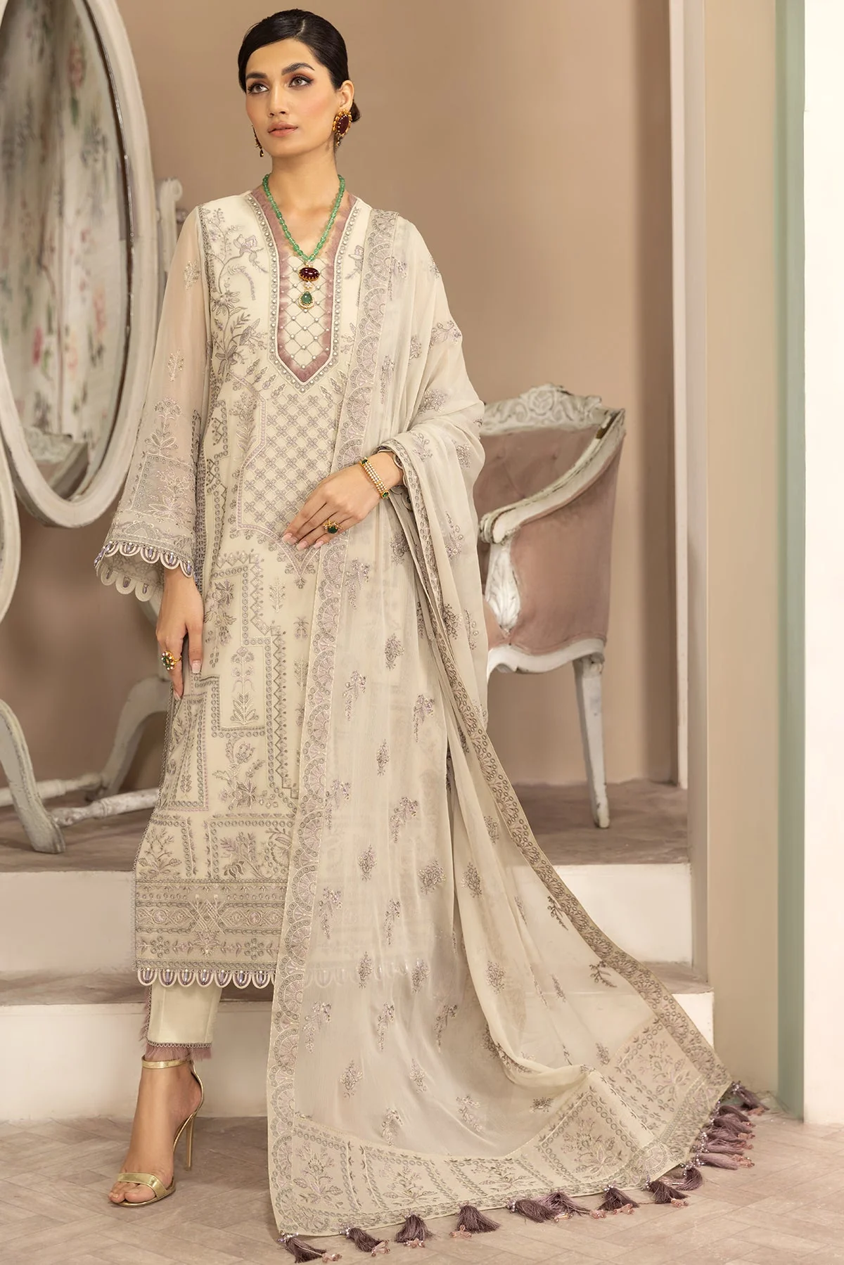 Alizeh Dhaagay Festive Formal Collection – Kiera - V02D01 - Image 4