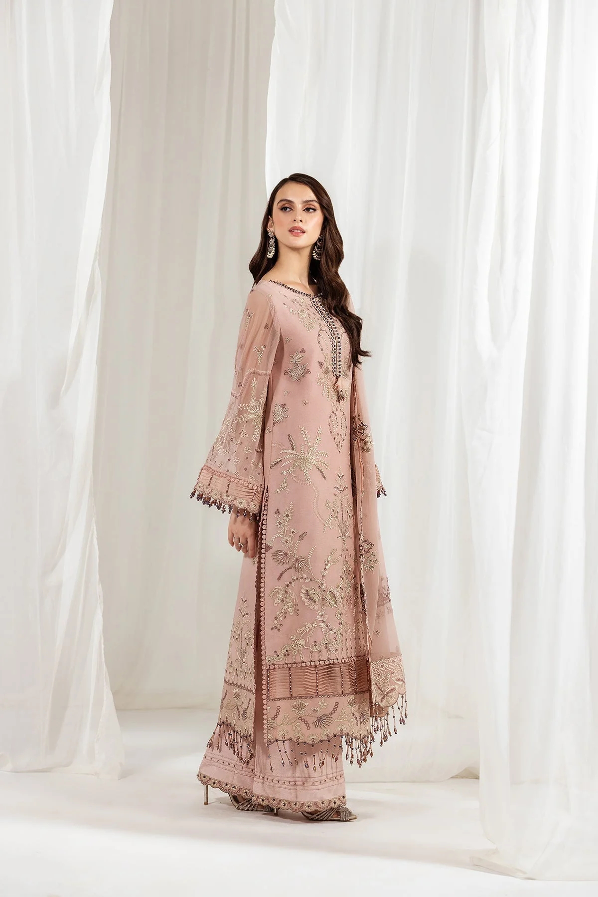 Alizeh Dhaagay Stitched/Pret Luxury Formal Wear – Akash - V03D01 - Image 7