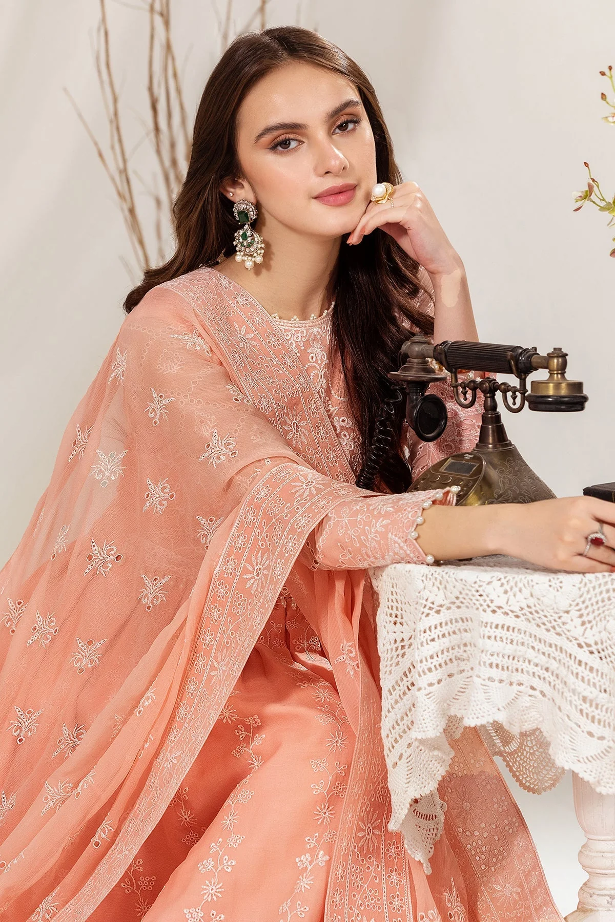 Alizeh Dhaagay Stitched/Pret Luxury Formal Wear – Leela - V03D07 - Image 14