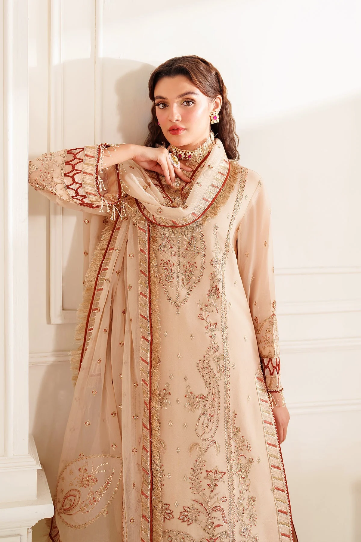 Alizeh Dua Luxury Formals – 3028-Emel - Image 6