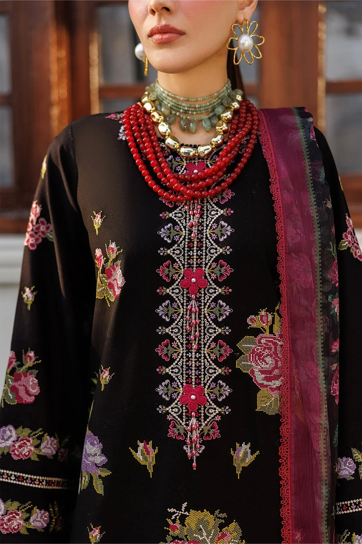 Alizeh Eid Festive Lawn – 7051-Vogue - Image 4