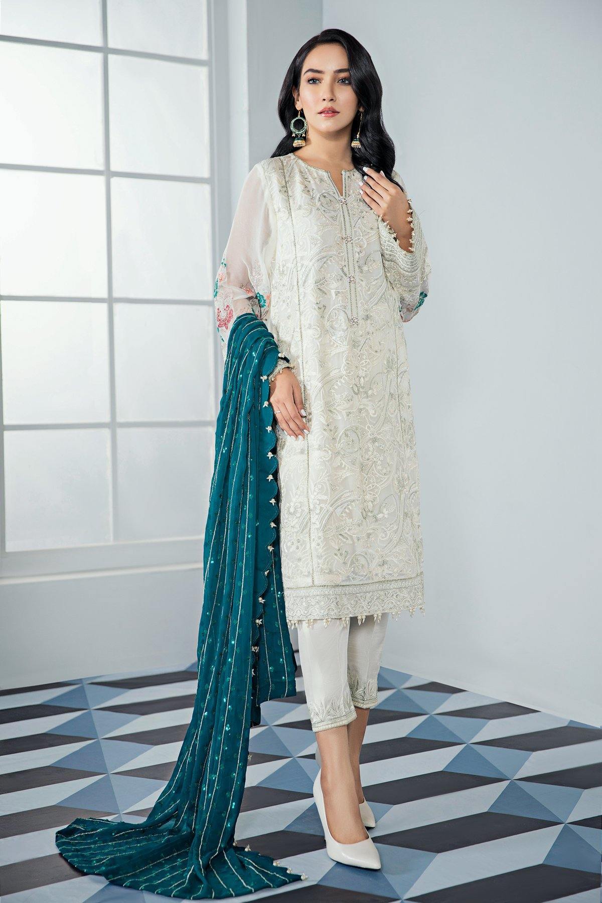 Alizeh Embroidered Chiffon Collection Vol-3 – Anahita - Image 2