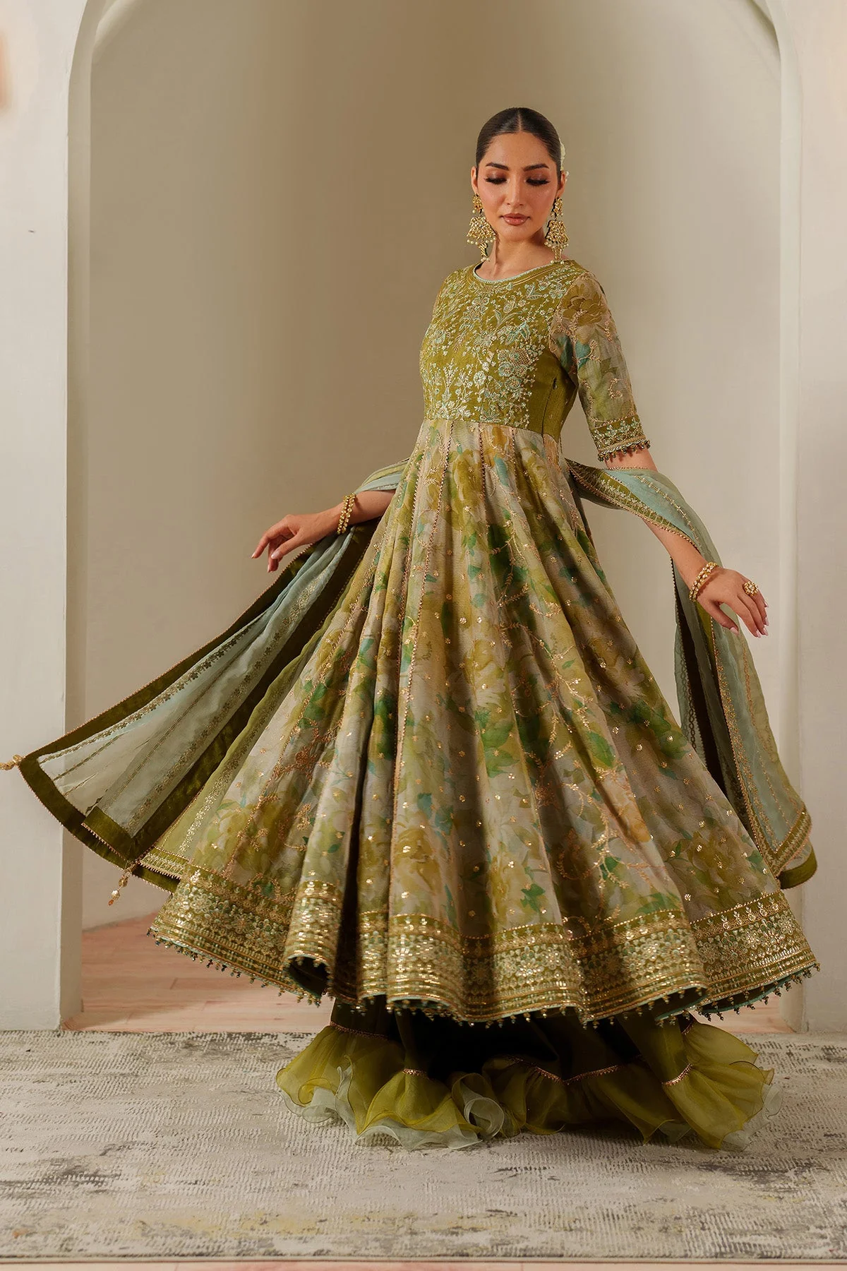 Alizeh Fleur Chiffon Formals – AF-CH-2195-Renee - Image 2