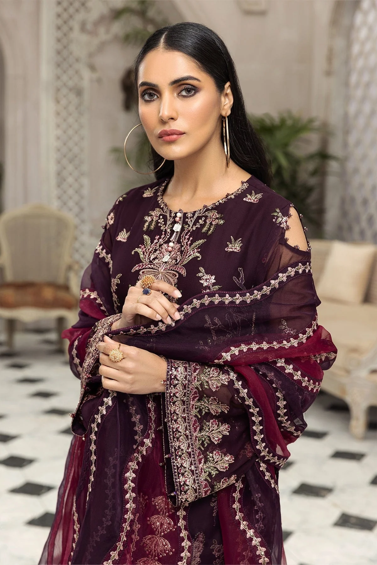 Alizeh Ik Dastaan Embroidered Chiffon Collection – Pariwash - Image 5