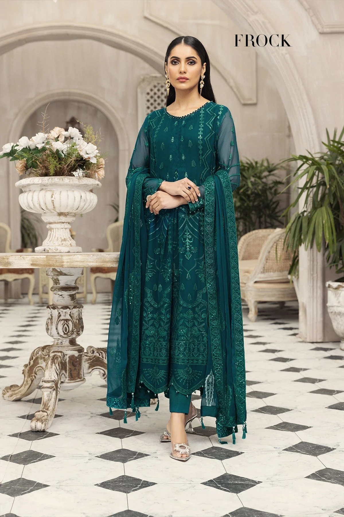 Alizeh Ik Dastaan Embroidered Chiffon Collection – Tabeer - Image 5
