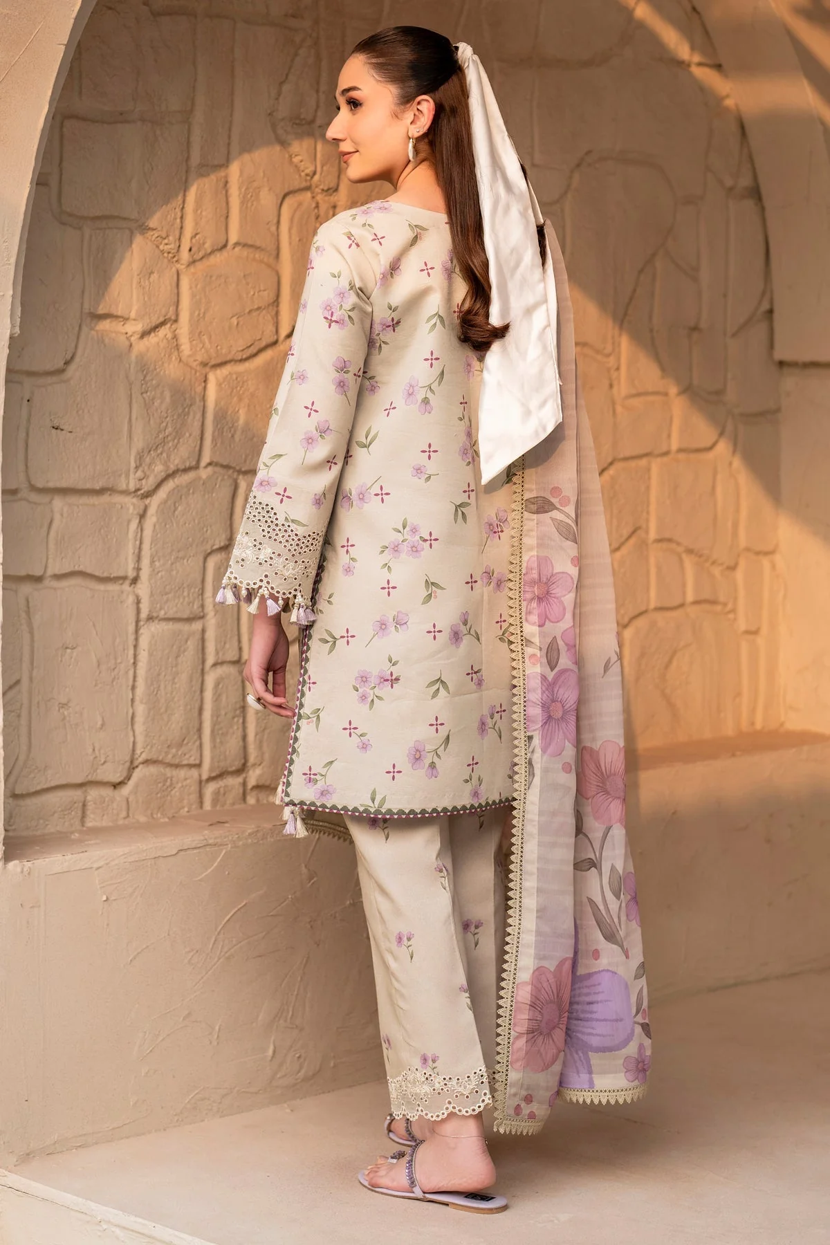 Alizeh Levana Lawn – AF-EPL-7028-Pesto - Image 2