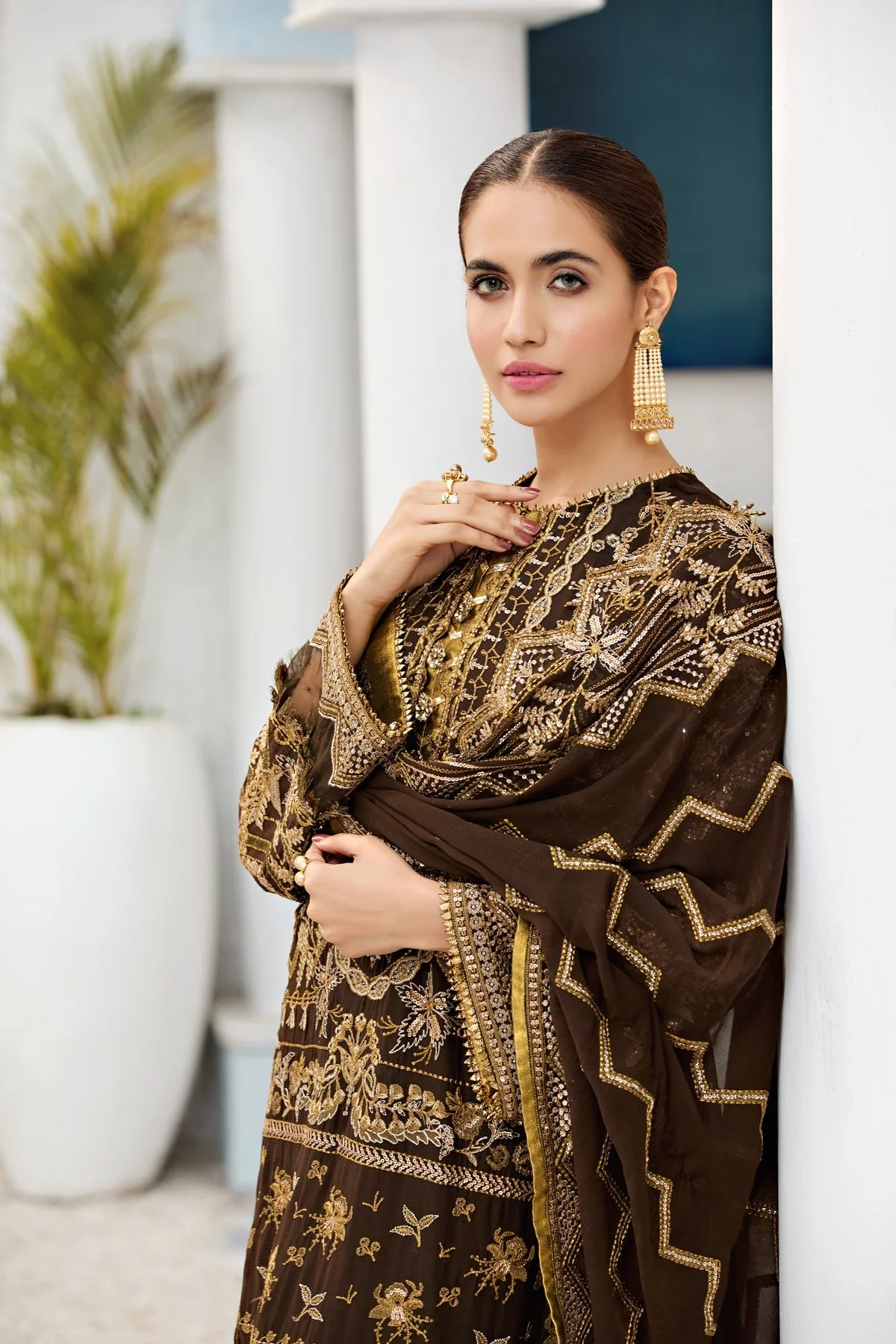 Alizeh Luxury Formal Collection – Autumn Tribal - Image 4